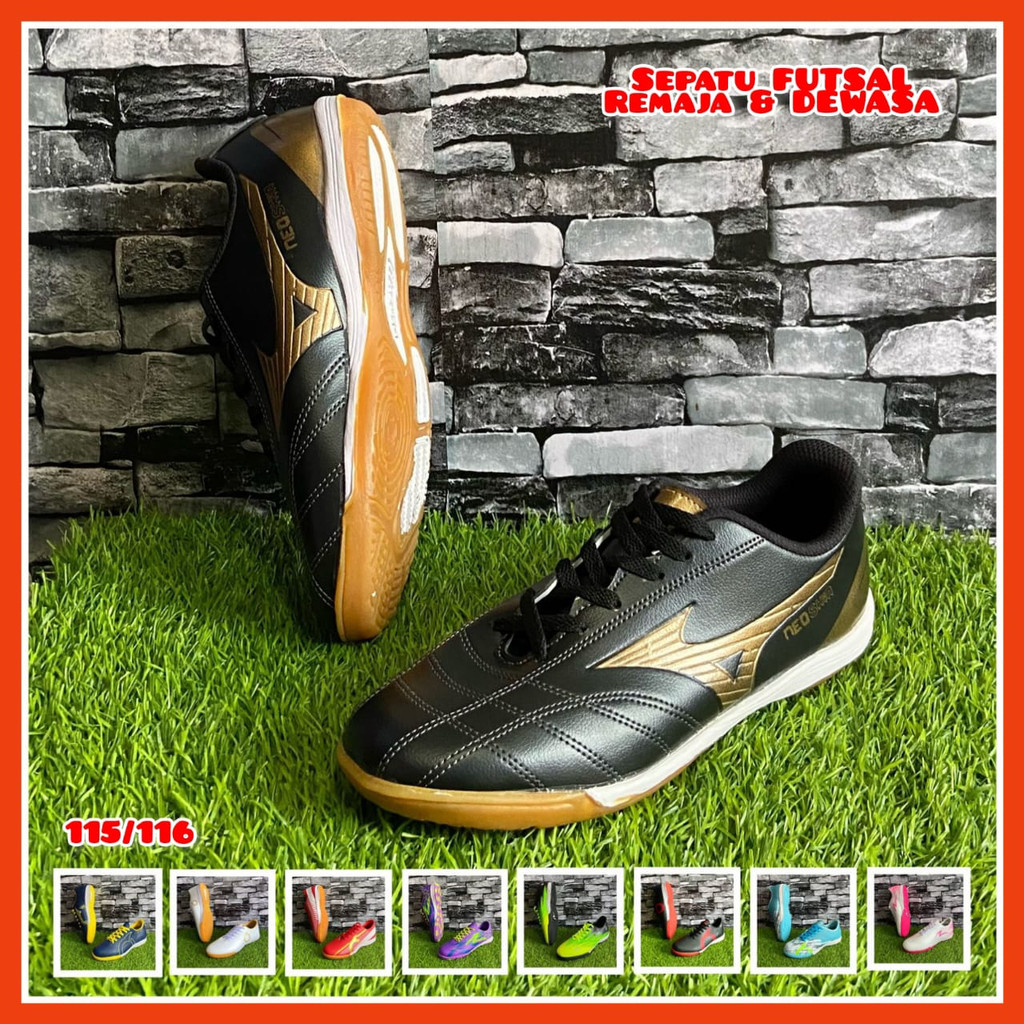 Comfort Active Mizuno Neoshin Futsal Shoes Imported Quality Men's - Image 2