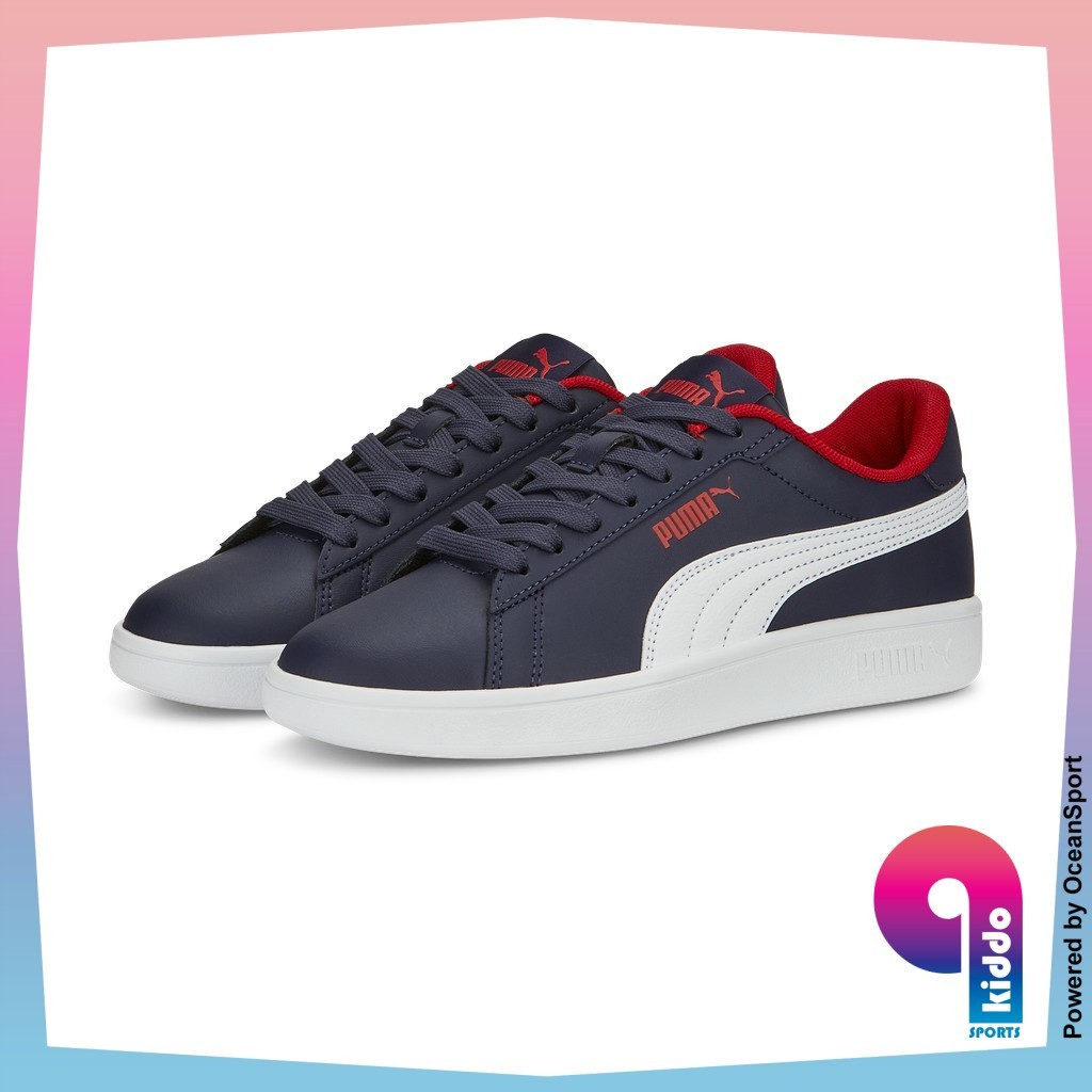 PUMA Junior Puma Smash 3.0 L Jr PUMA Navy-PUMA White(39203104)