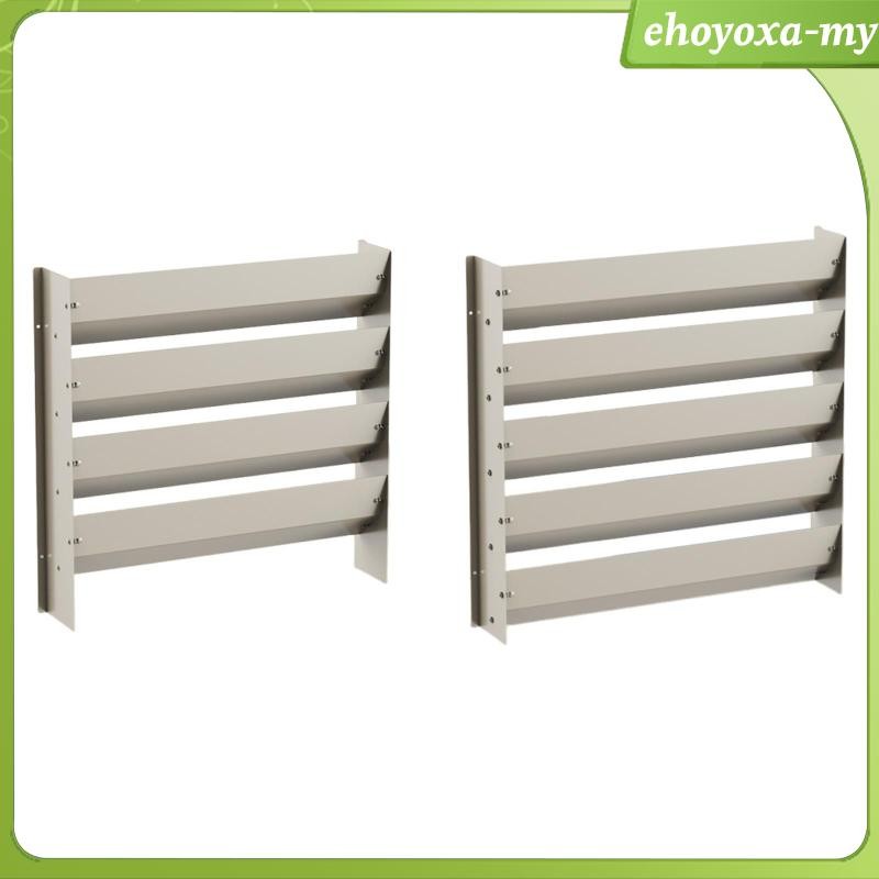 [EhoyoxaMY] Outdoor Air Conditioner Deflector Windshield Home Anti Direct Blowing Nursery for Register and Grille Air Vent Louver Cover