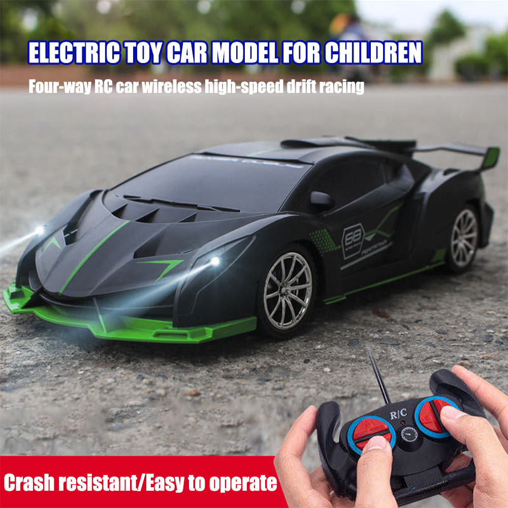 Extra Large 1:18 High Speed RC Drift Sport Car Toys Children Remote Control Model Car Control Mainan Kereta Drift