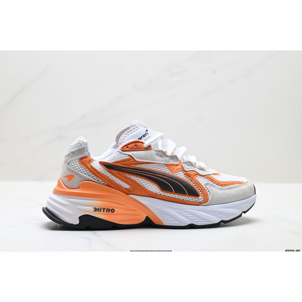 Puma shoes/Puma Fade Nitro Ls Men Women Daddy shoes Outdoor Running shoes Commuter shoes Casual shoes Functional Elements Thick-Soled Heightening Casual All-Match Daily Commuter OWK5
