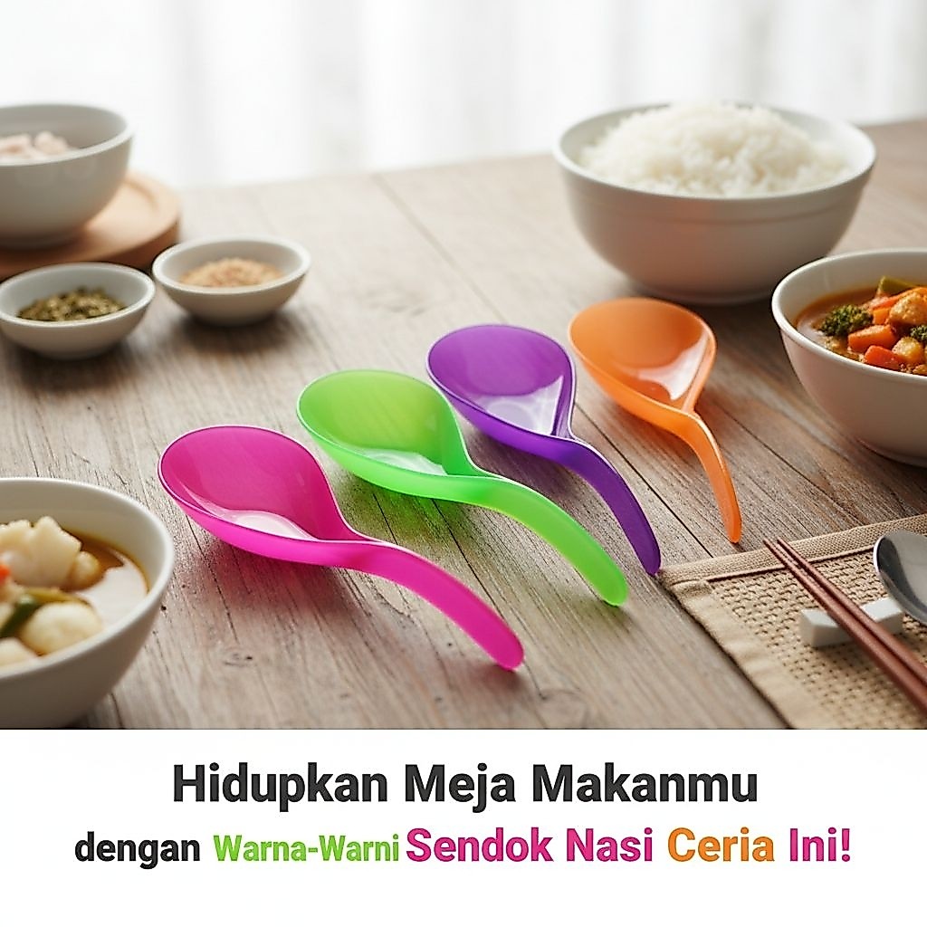 Colorful Rice Ladder plastic ladle