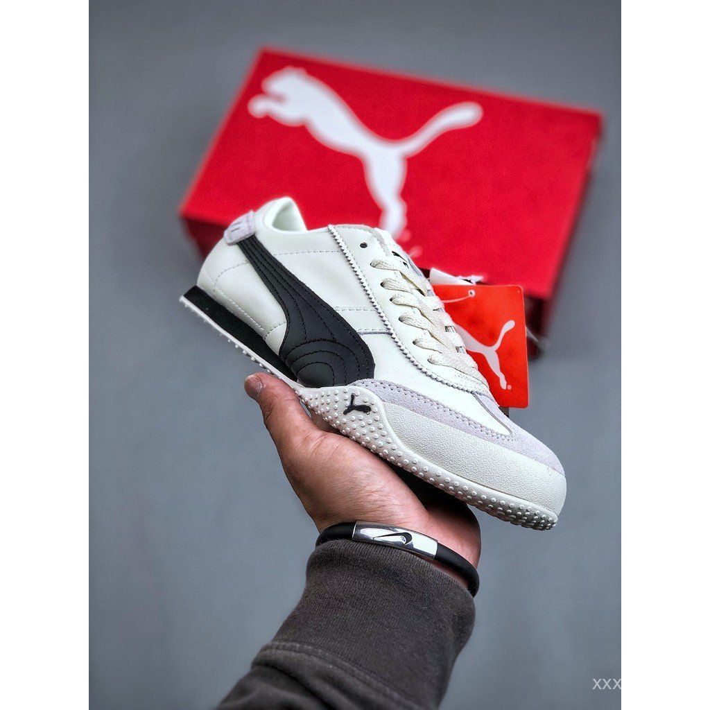 Puma shoes/Puma Bella UT Leather Men Women Casual shoes Student shoes Sports shoes Gym Sports Color Matching Soft Sole 0BDX