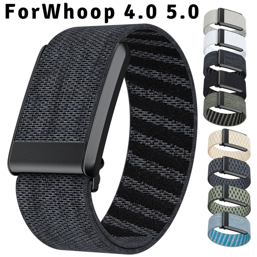Soft Nylon Watch Strap for WHOOP 5.0 Band Adjustable Sport Breathable Bracelet for Whoop Band 4.0 Strap Belt