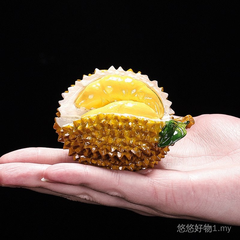 Color-changing Fruit Handmade Tea Pet Ornaments Boutique Can Raise Tea Ceremony Tea Play Tea Tray Spare Parts Durian Pomegranate Tea Pets