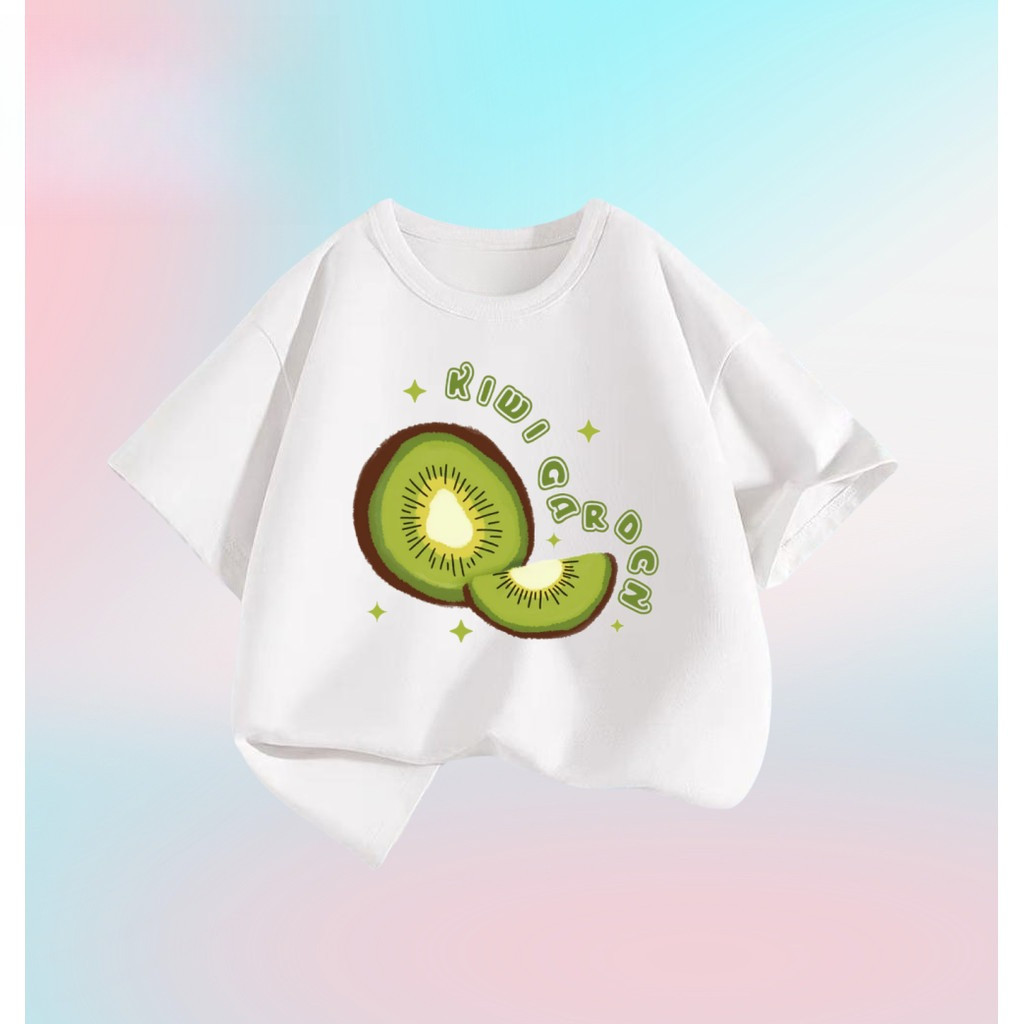 【220G 100%Cotton T-shirt】NELLY Design, Kiwi Factory , Korean Fashion, New Styles, Boys 2-12 Years Old 139