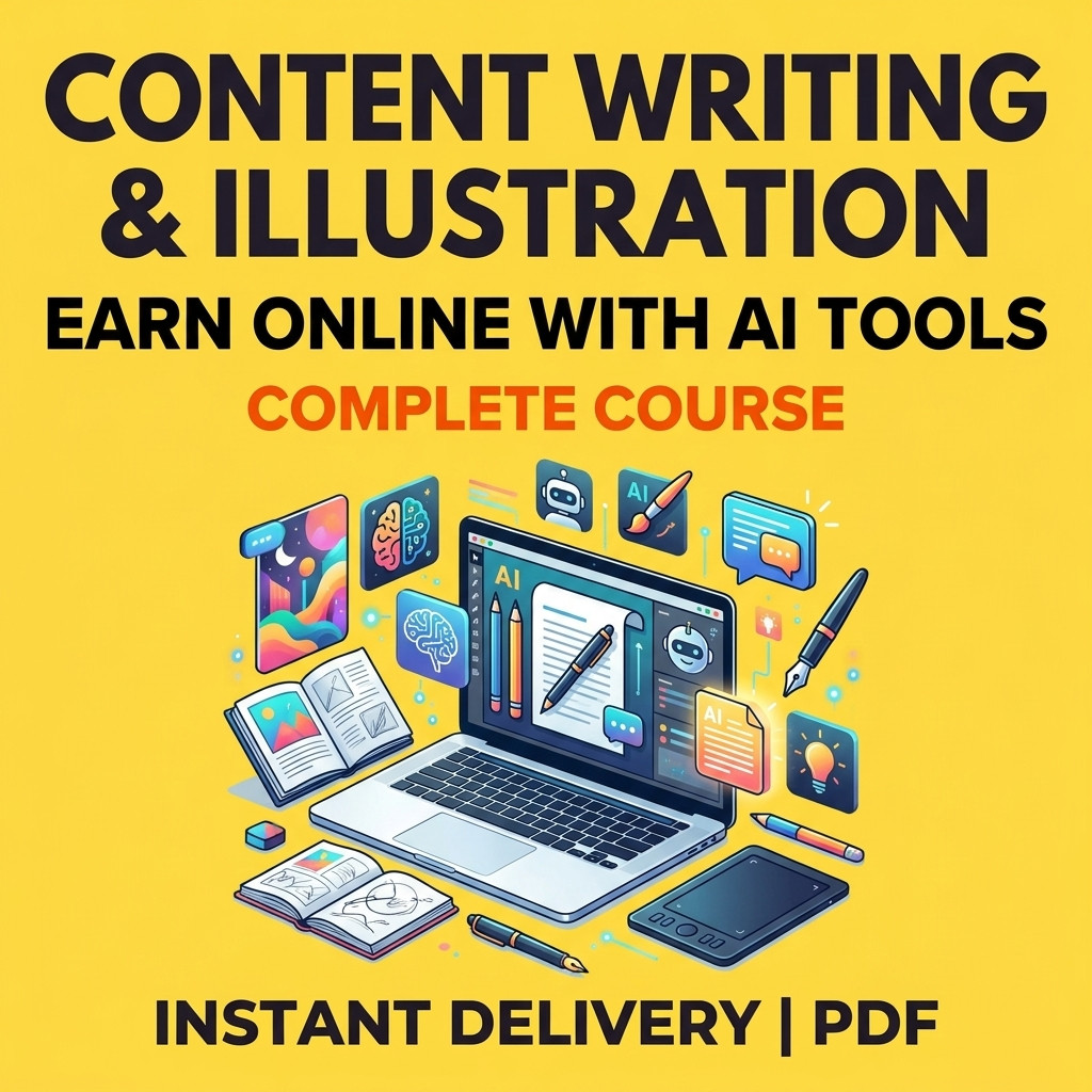 Content Writing and Illustration Course | AI Tools Notes PDF 2026