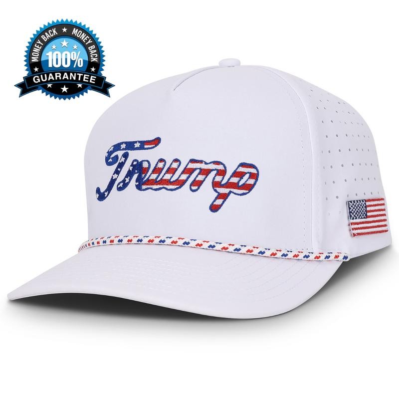 Lengkung dan Kelab - Topi Golf Trump - Topi Trump - Topi Lucu Trump - Topi Trump Berkualiti Tinggi - Topi Amerika - Topi Trump - Topi Amerika Syarikat Berkualiti Tinggi - Aksesori Golf - Hadiah Golf