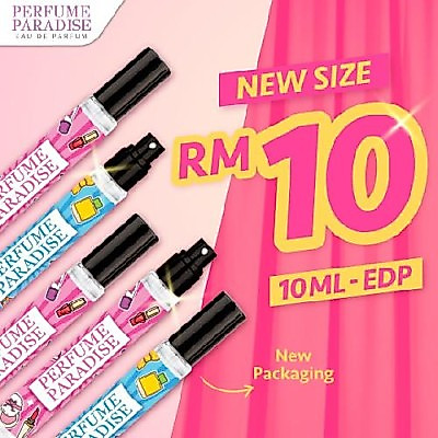 PERFUME PARADISE FOR HER WOMAN | FOR HIM MEN 10ML ORIGINAL HQ