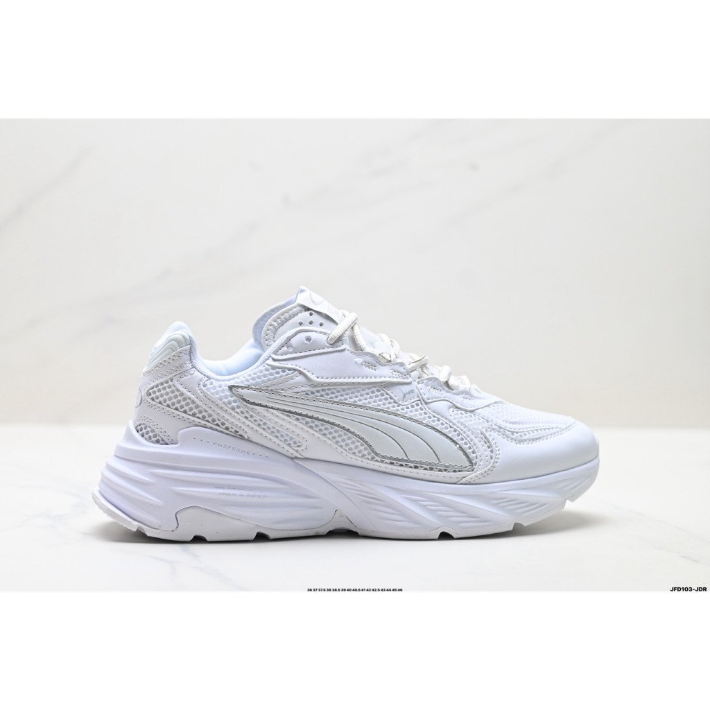 Puma shoes/Puma Fade Nitro Ls Men Women Dad shoes Height Increasing shoes Hiking shoes Thick-Soled shoes Casual All-Match Co-Branded Daily Commuter RD92