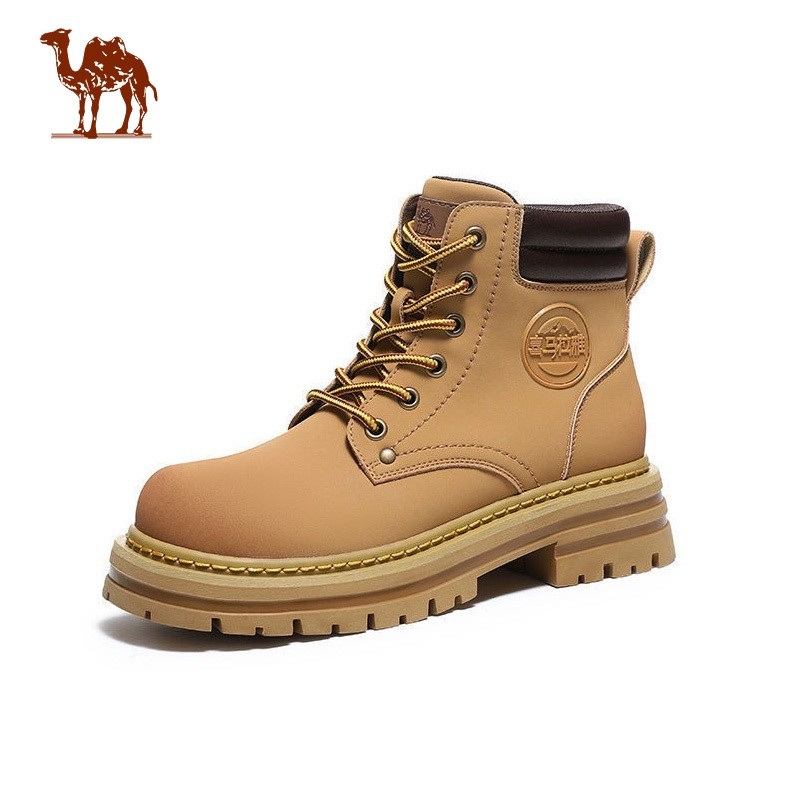 CAMEL CROWN Women's Fashion Martin Boots Sports Hiking Boots Non-slip Waterproof