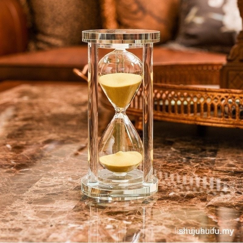 Hourglass Sand Timer For Kitchen School Modern Crystal Hour Glass Sandglass Sand Clock Tea Timers Home Decoration MI0G FNDG SHFO 6URA