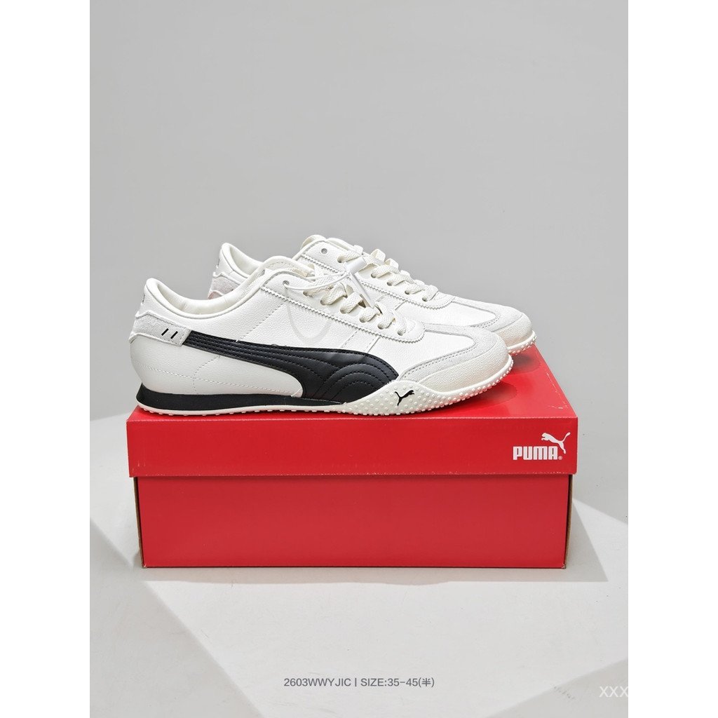 Puma shoes/Puma Bella UT Leather Men Women Casual shoes Retro Stadium Sneakers Sports shoes New Style Leather Sneakers Student Sneakers DSEZ