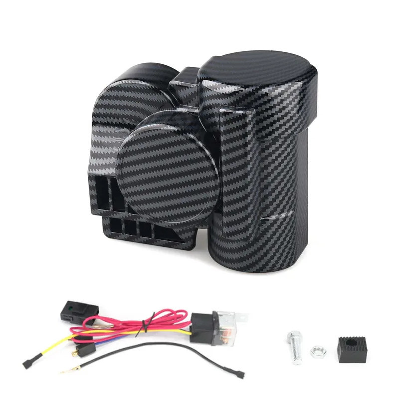 150DB Super Kuat Horn Kereta 12V Bunyi Kereta Api Horn Udara Dengan Geganti untuk Motosikal Kereta Api Horn untuk Motosikal Trak Bot Pickup