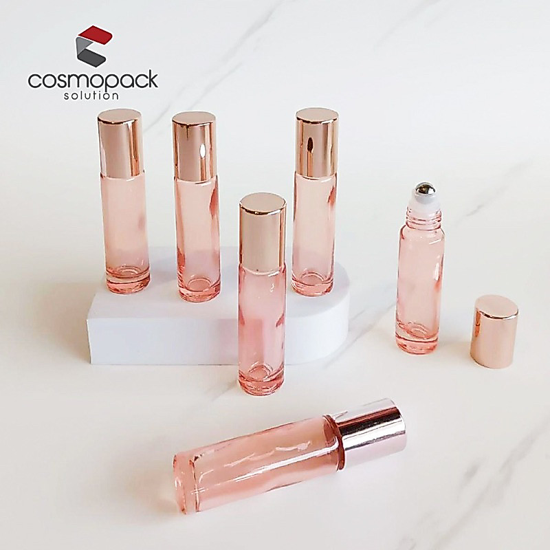10ml Rose Gold Metal Roller Bottle/ Roll On Bottle / Botol Perfume / Botol Essential Oil Bottle / 滚珠瓶 GB32-10034/10050