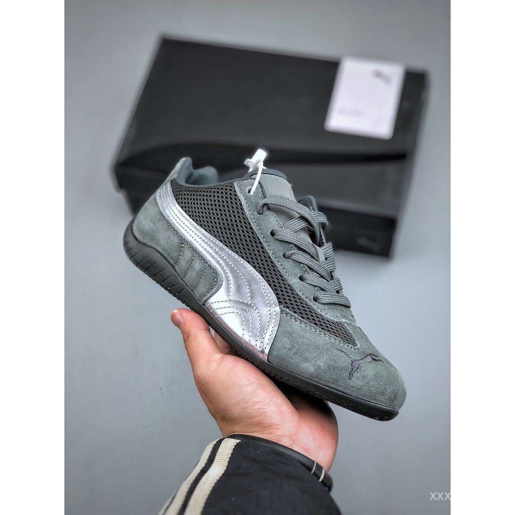 Puma shoes/Puma Speedcat OG Men Women Casual shoes Racing Series Platform Platform shoes shoes New Style Zero Heel Flat Soft Flat Sole 866N