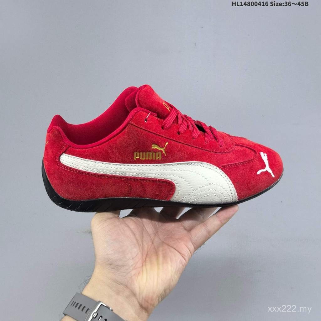 Puma shoes/Puma Speedcat OG Men Women Casual shoes Racing Series Sneakers shoes Lightweight Jogging shoes Daily Commuter Shopping XVUV