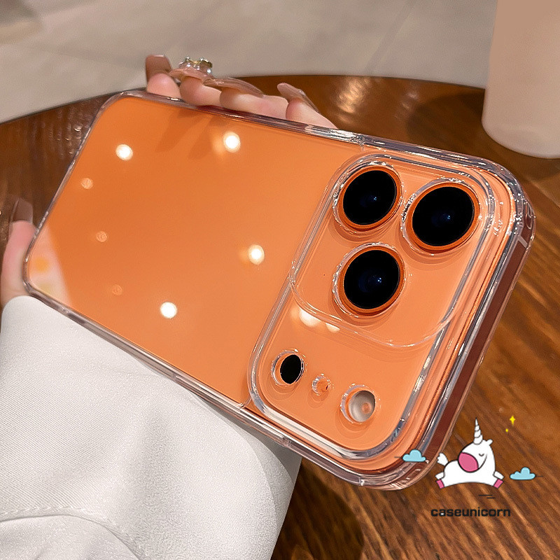 Fashion Simple Transparent Soft Case Compatible for IPhone XR 17 11 15 13 12 Pro Max 14 16 Pro Max Air XS Max X 8 7 16 15 Plus SE 2020 Clear Protection Smartphone Cover Accessory