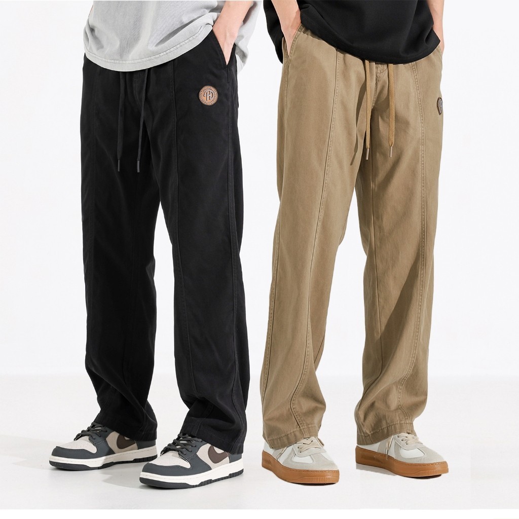 【Tempat Malaysia】CLIFF men Seluar panjang lelaki panjang kasual lurus nipis musim pakaian kerja sukan sports pants