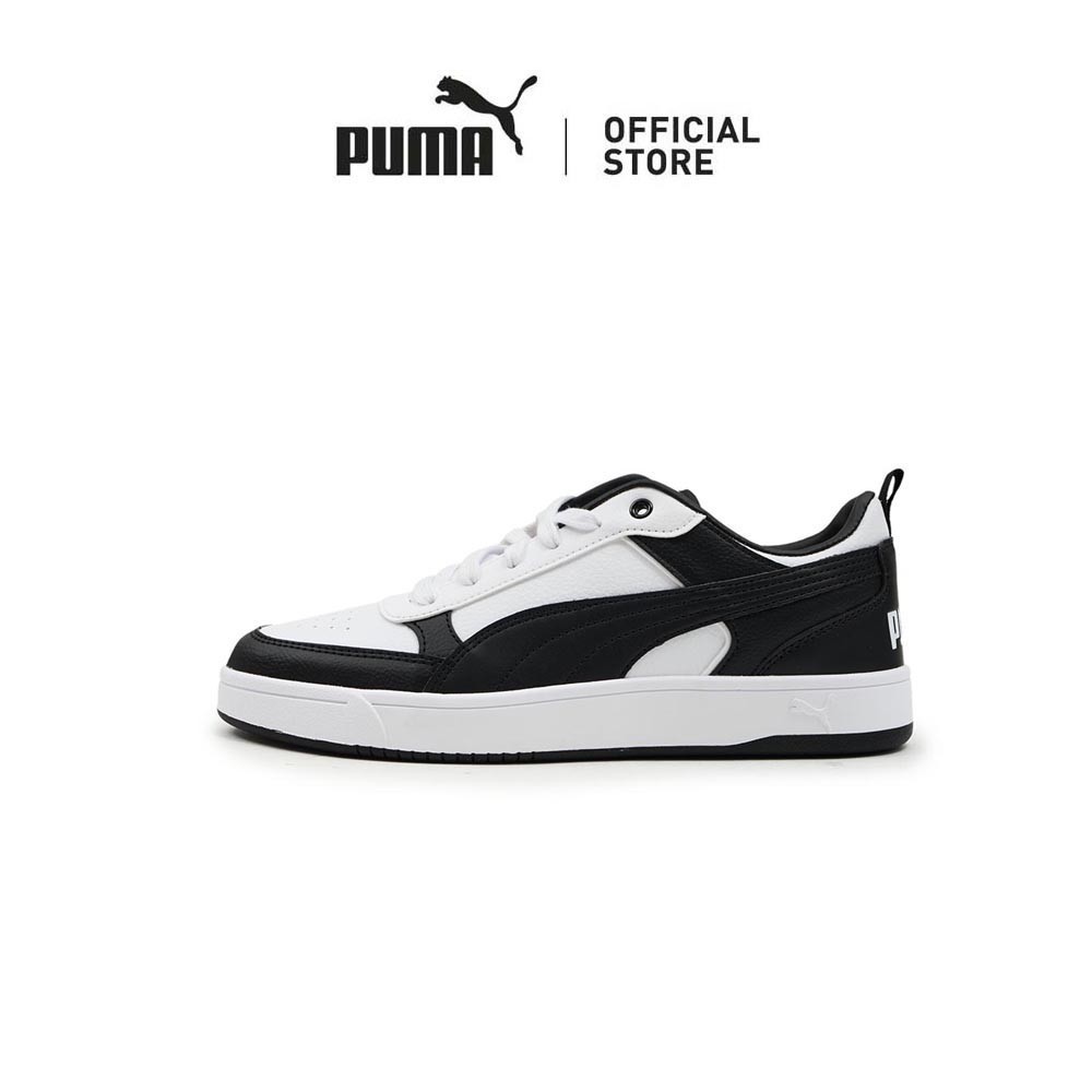 PUMA Unisex Dribble Sneakers (White)