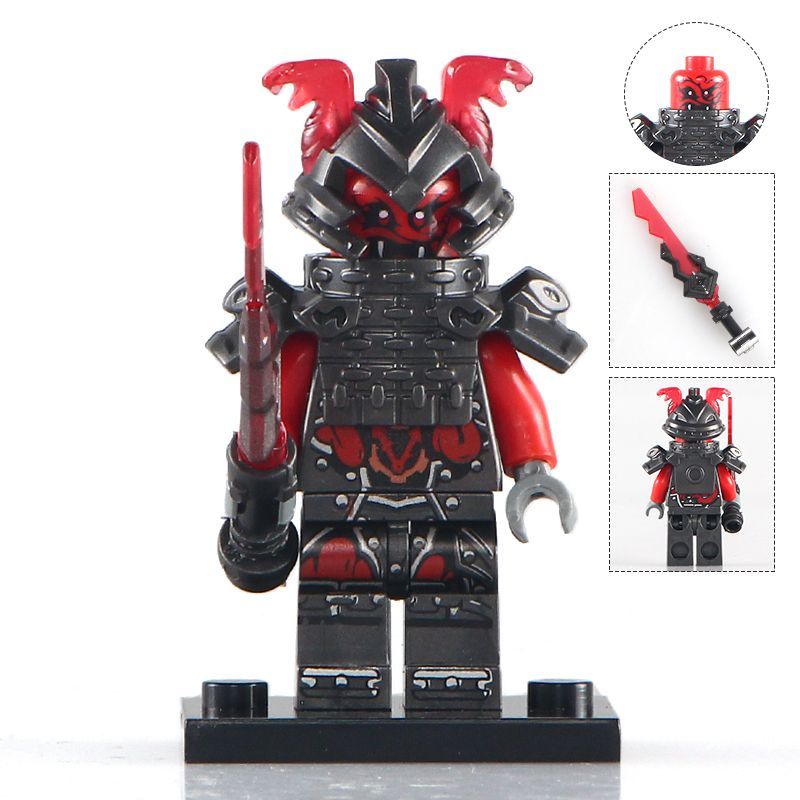 Upin & Ipin One Piece Four-Speed Luffy Nightmare Luffy Adult Minifigure Fast Chase Compatible Lego Building Block Minifigure Deadpool Motorcycle