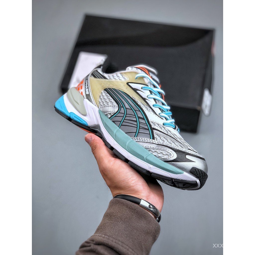Puma shoes/Puma sneakers Velophasis Technisch 男女老爹鞋 运动鞋越野跑鞋胖脚显瘦出街 F1J2