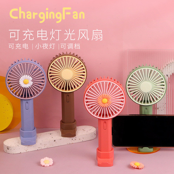 | ice cooler fan | kipas turbo mini 【kipas mini bateri tahan lama】 ☞Drip Fan Cartoon Phone Holder USB Charging Desktop Small Portable Handheld Fan Factory Direct Sales♪