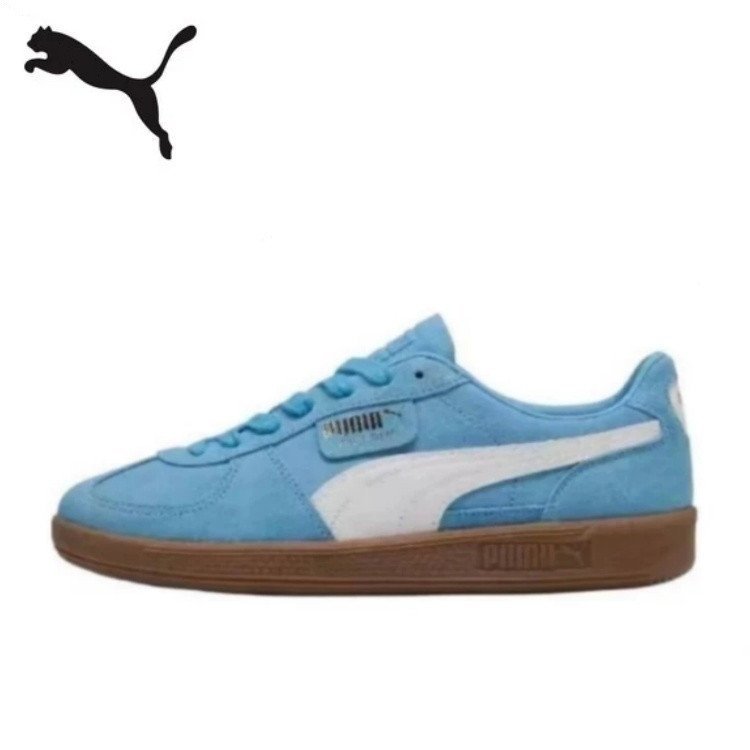 【PUMA Officiаl】PUMA Palermo Unisex Low Cut Blue White Sneakers