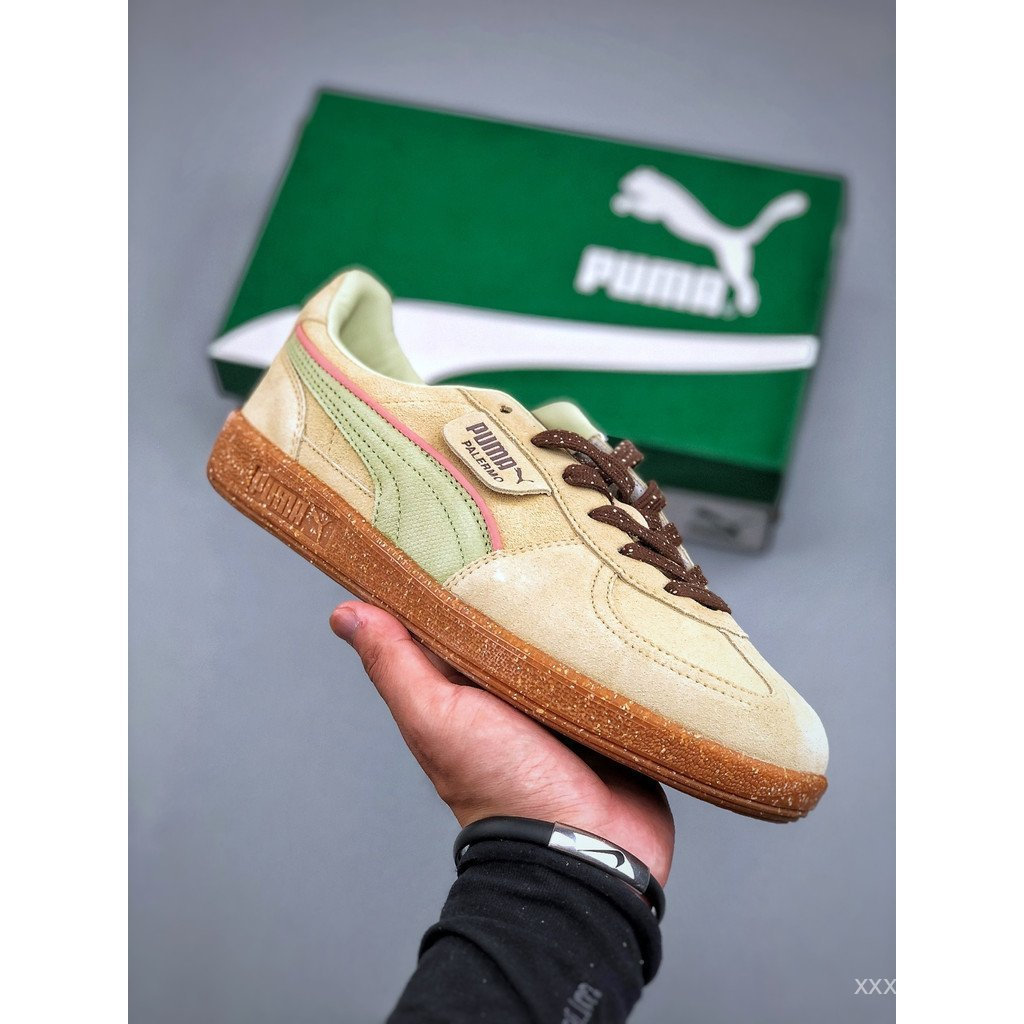 Puma shoes/Puma sneakers Palermo OG Men Women sneakers Flat shoes Ddy shoes Long Walking Not Tired Influencer Style Out Street All-Match B3ZF