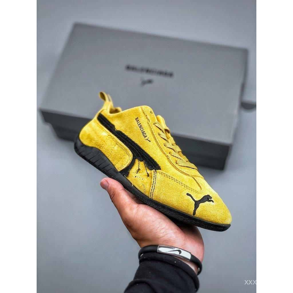 Puma shoes/Puma Speedcat Suede Men Women Casual shoes Thin-Soled shoes Sports shoes Skateboard shoes Japanese Style German Training Style Seasonal Commuter FJQC