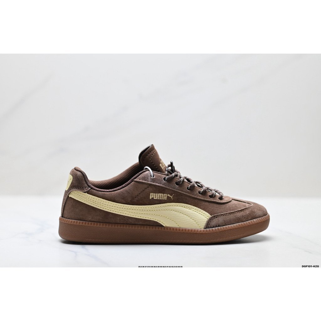 Puma shoes/Puma 9-T Suede Men Women German Training shoes Skateboard shoes Training shoes Casual Board shoes Low-Top Flat Flat Sole QAW7