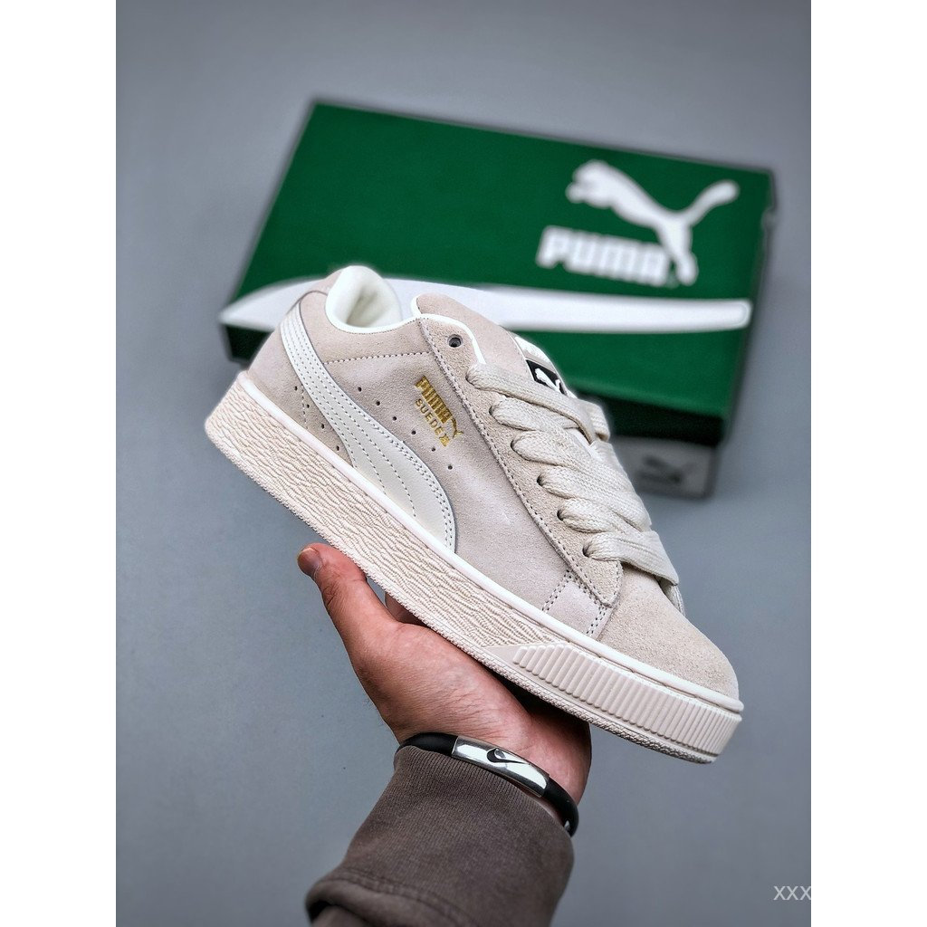 Puma shoes/Puma Suede XL Skate Men's Women's Sneakers Spike German Training shoes Lace-Up Street Trendy Student Flat shoes FMY0