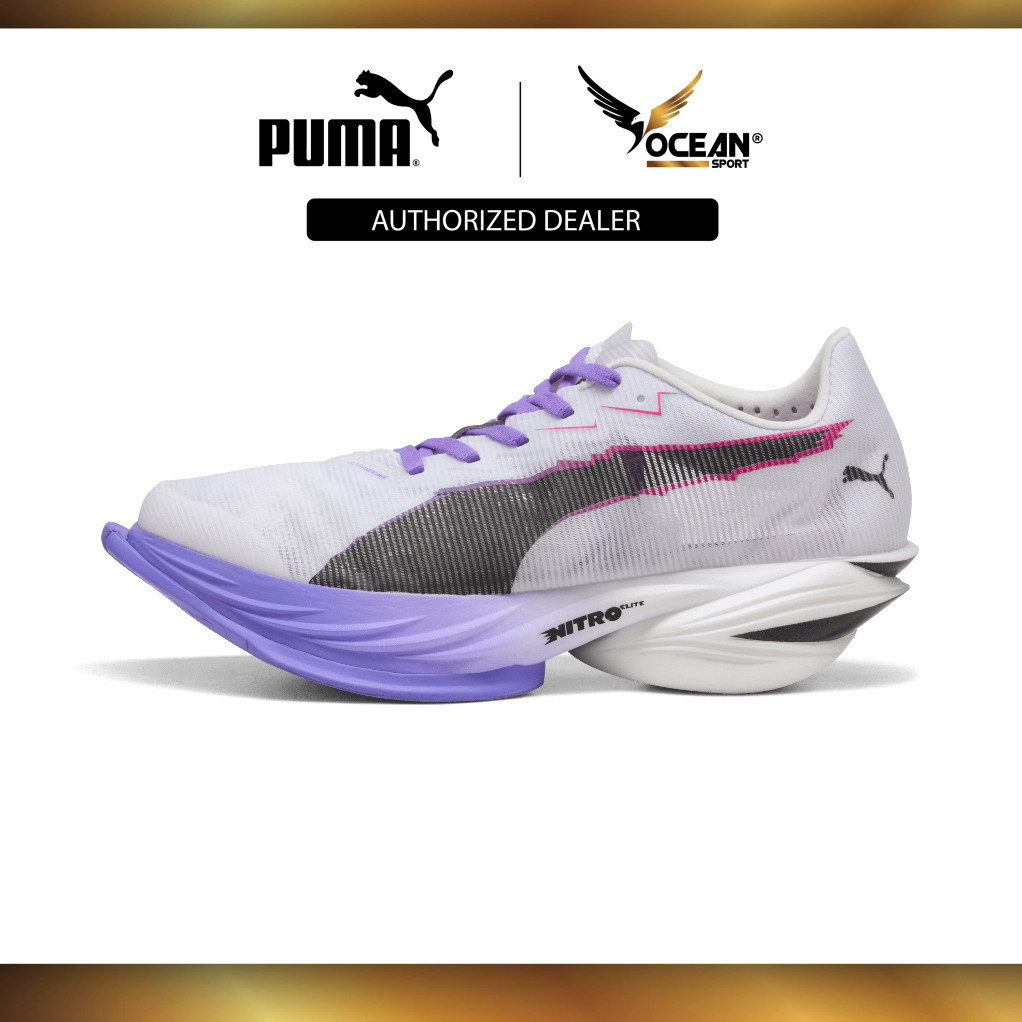 PUMA FAST-R Nitro Elite 3 DIGITOKYO WNS (PUMA White-Dark Amethyst-PUMA Black-Fluro Pink)   31205901