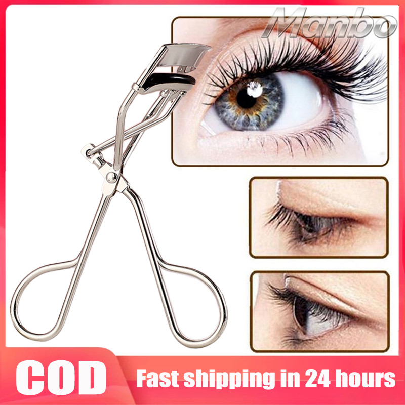 Stainless Steel Eyelash Curler Long-Lasting Curling Beginner-Friendly Essential Makeup Tool