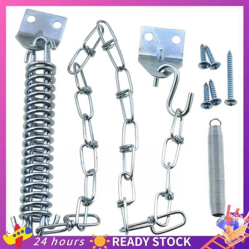 【HOT SALE】 Storm Door Chain Spring, Prevent Storm Damage, Screen Door or Door Closer Protector Heavy Duty Storm Door Hardware