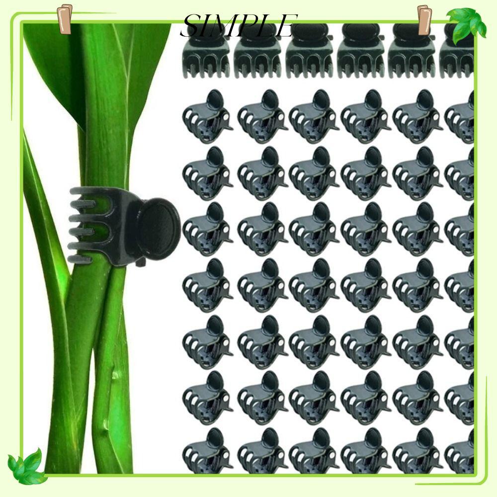 Simpleshop Plant Clips, Orchid Flower Support Vine Grafting Grafting Clip, Durable Plas…