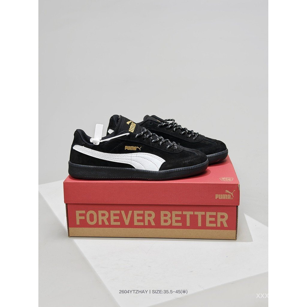 Puma shoes/Puma 9-T Suede Men Women German Training shoes Classic Style Board shoes Flat shoes Skateboard shoes Couple Commuter Style Simple QM8T