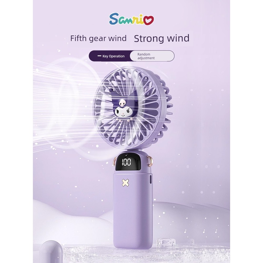 | 制冷小风扇 | kipas turbo mini 【kipas mini bateri tahan lama】 ✫Sanrio usb Children Refrigeration Handheld Small Fan♛