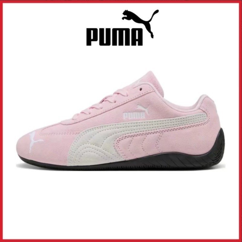 [Ready]<unk> Free.<unk>] [PUMA] PUMA Shoes Unisex Low-Top Pink White Sneakers OG Racing Casual Shoes</unk></unk>