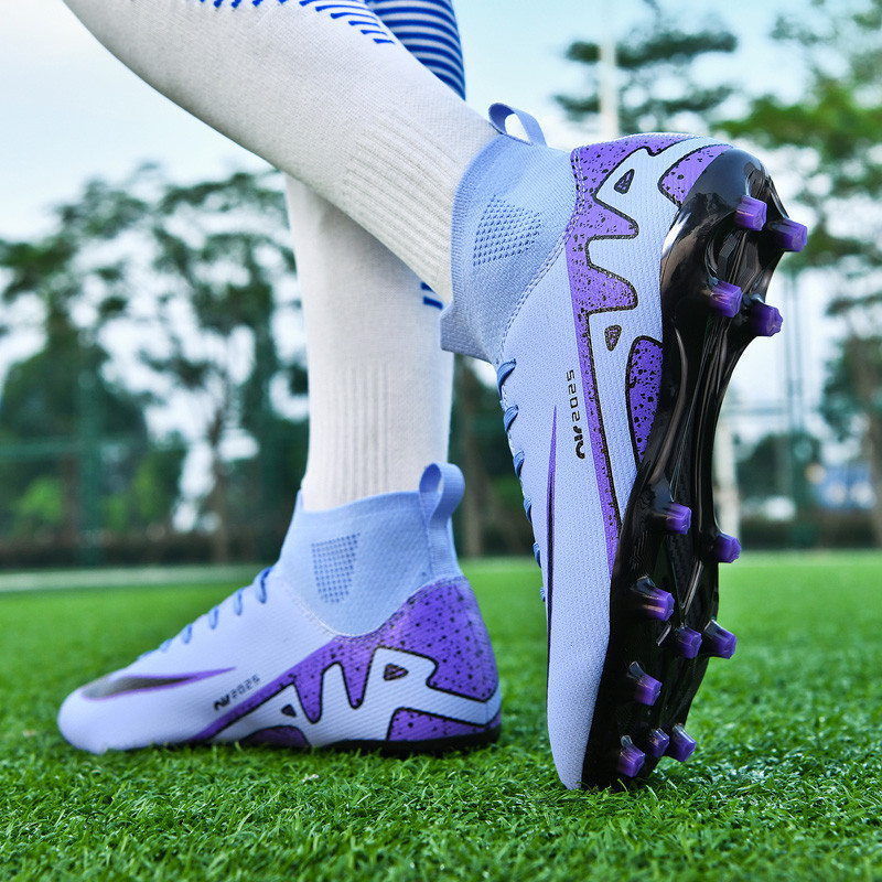 Running Active Men Soccer Shoes Kids Boys Futsal Training Football Outdoor Non-Slip Grass Cleats Match Professional Fiel - Image 2