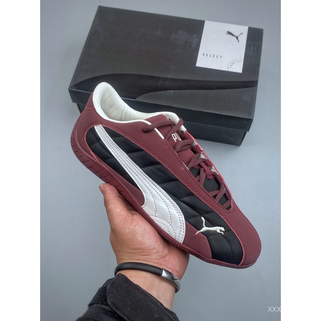 Puma shoes/Puma Speedcat Plus Racing Running shoes Jogging shoes Fitness shoes Lightweight Anti-slip Out of the Street Korean Version X92T