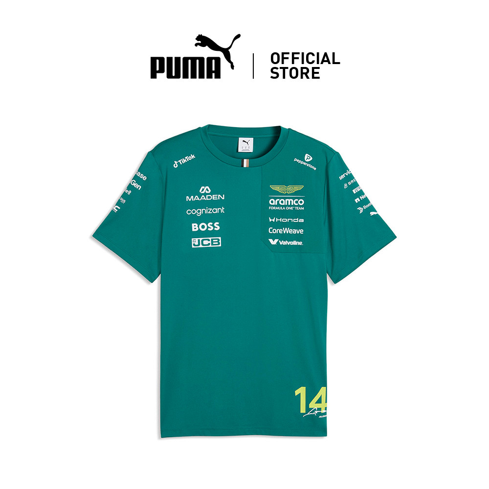 [NEW] PUMA Unisex x ASTON MARTIN ARAMCO F1® TEAM Replica Alonso Tee
