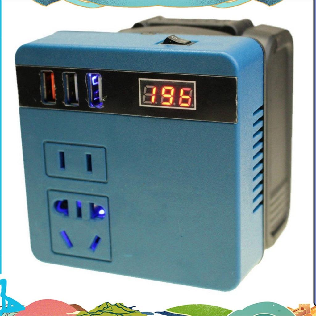 For  Lithium Battery Inverter with 220V AC/5V DC/20V Power Supply for Outdoor Use