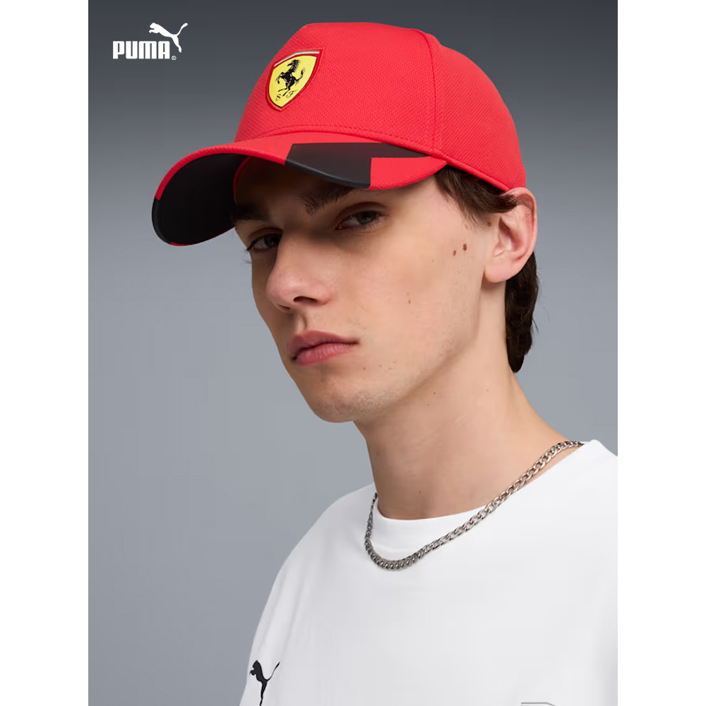 Puma Puma Ferrari Racing Joint Sports Cap Casual Outdoor Baseball Cap Sun Hat Male026891