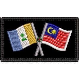 Malaysia Penang Embroidered patch