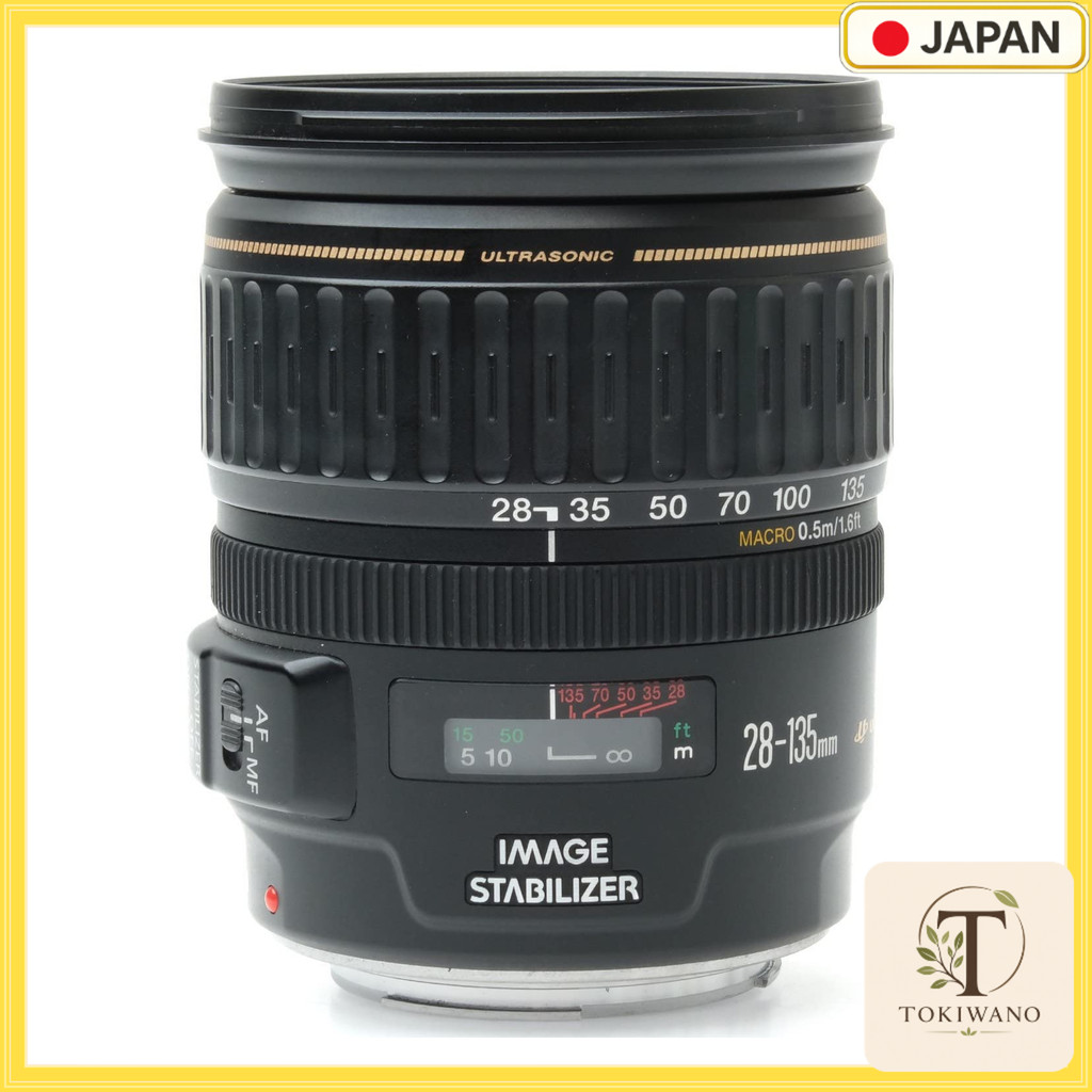 【 Used 】 Canon Standard Zoom Lens EF28-135mm F3.5-5.6 IS USM (Full-Frame Compatible)