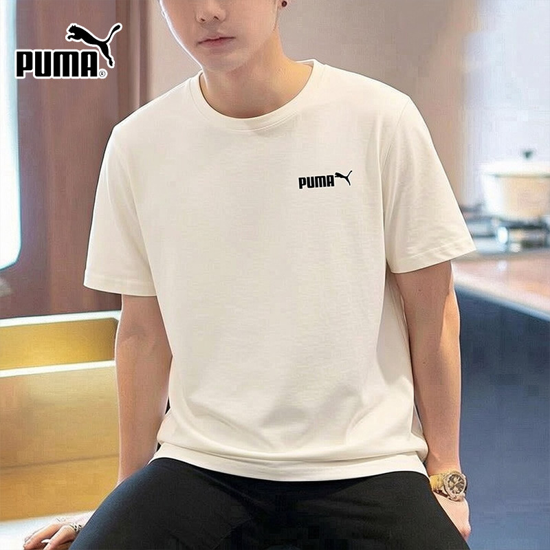 Inter 丨 Puma Puma Short Sleeve Men's 2026 Summer Running Training Sports Half Sleeve Casual T-Shirt Top
