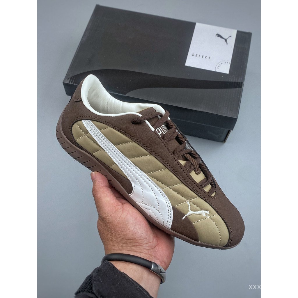 Puma shoes/Puma Speedcat Plus Racing Running shoes Jogging shoes Outdoor Hiking shoes Korean Version All-Match Anti-Slip Joint YEJD