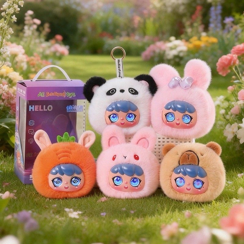 New Style AI Toys ai Smart Toys ai Dialogue Plush Toys Silicone Face Trendy Play Graffiti Robot