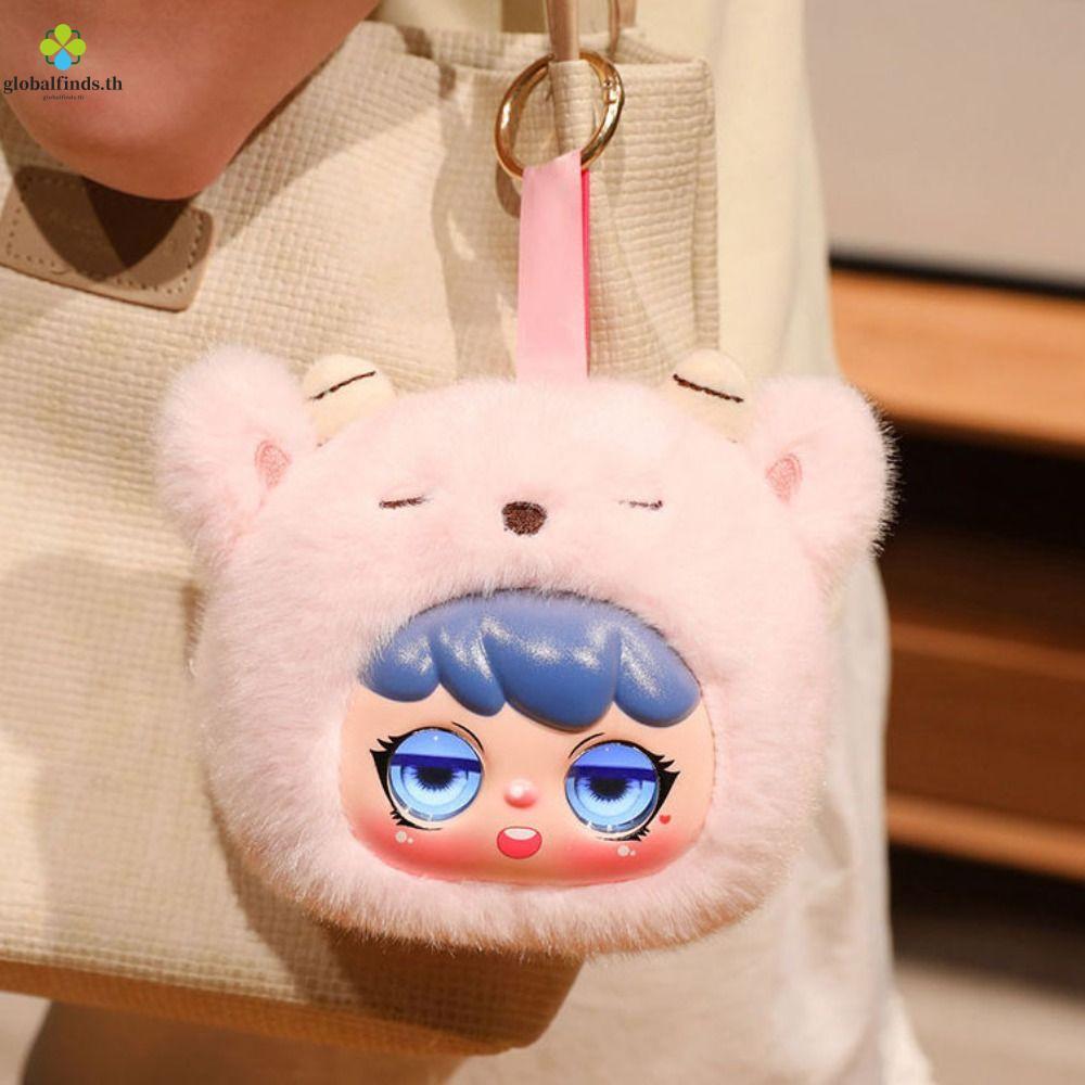 LFINDS AI Plush Companion Pendant, 66 Languages Interactive Interactive Talking AI Cat Keychain, Cute Emotional Support Plush Soft Plush Cute Design AI Cat Plush Toy Desk Decor